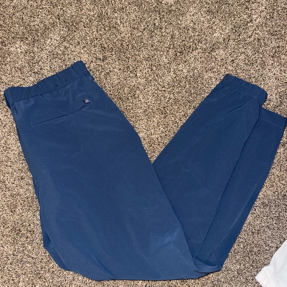 Mizzen+Main Blue Dress Joggers